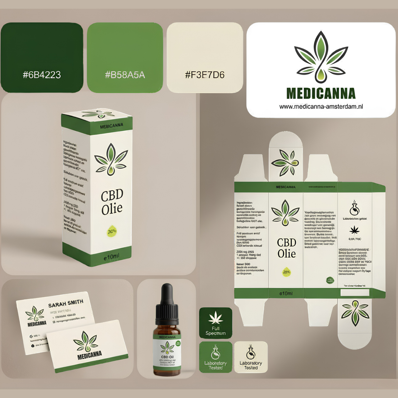 Medicanna Logo Design